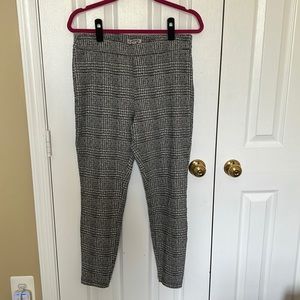 Tweed office pants. Leggings style